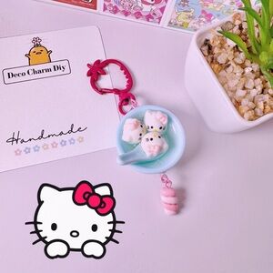 Sanrio Hello Kitty Unique Keychain Bowl